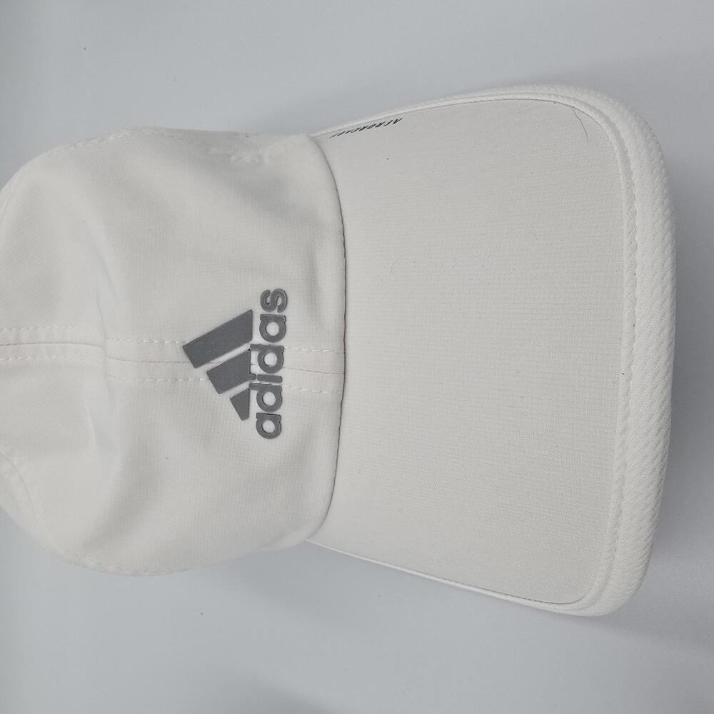 Adidas White Performance Baseball Cap Adjustable … - image 3
